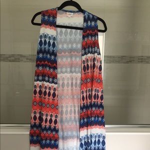Small LuLaRoe Long Joy Vest